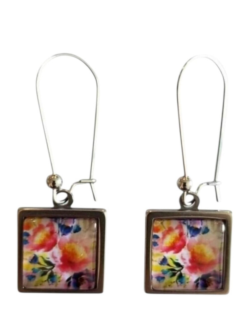 Handcrafted Floral Earrings